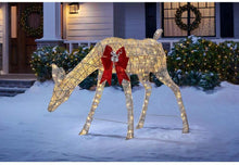 Load image into Gallery viewer, Home Accents Holiday 53 in LED White Doe