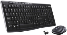 Load image into Gallery viewer, Logitech MK270 Wireless Keyboard and Mouse Combo — Keyboard and Mouse Included, Long Battery life