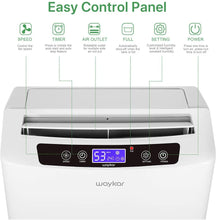 Load image into Gallery viewer, Waykar 40 Pint Dehumidifier for Home and Basements in Spaces up to 2000 Sq Ft,Auto or Manual Drain
