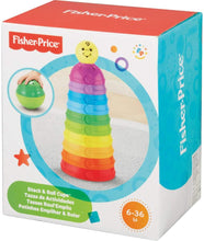 Load image into Gallery viewer, Mattel Fisher Price K7166 Stack &amp; Roll Cups Toy
