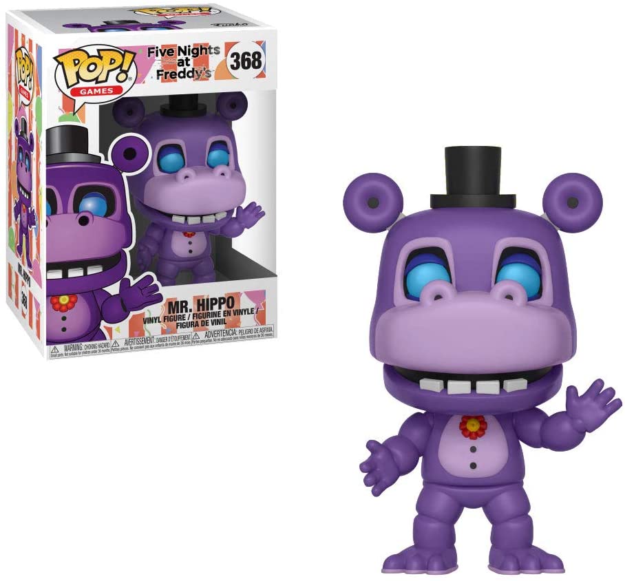 Funko Pop! Games: Mr. Hippo Collectible Figure, Multicolor, Standard