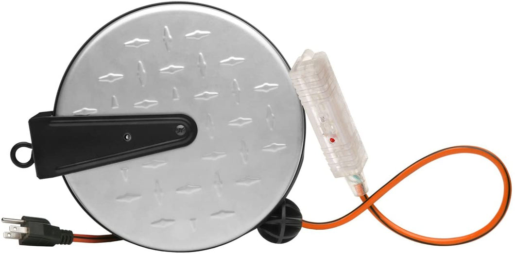 Designers Edge Metal Extension Cord Reel