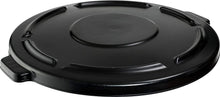 Load image into Gallery viewer, RCP264560BLA - Rubbermaid Brute Vented Lid for 44 Gallon Round Container 2643, Black