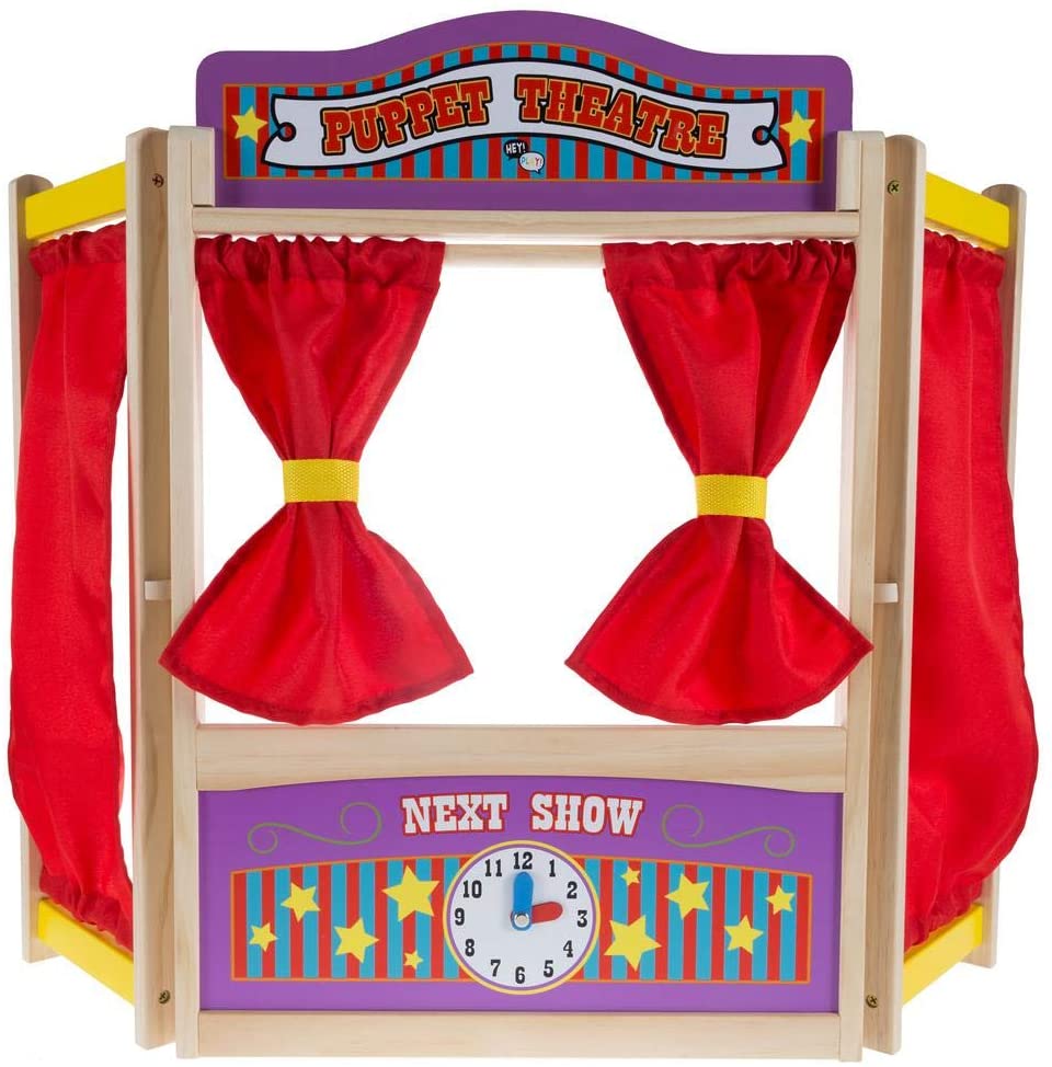 Hey! Play!! Wooden Puppet Theater