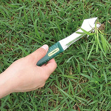 Load image into Gallery viewer, Nisaku NJP1810 Sod Cutter, Weeder &amp; Multitool, Authentic Tomita (Est. 1960) Japanese Stainless Steel, 1" Blade Width, 5" Ergonomic Plastic Handle