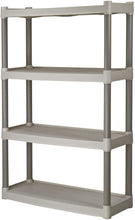 Load image into Gallery viewer, Plano Molding 907-003 4 Shelf Utility Shelving | Plastic Shelving for Organization &amp; Storage