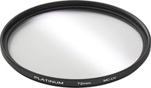 Load image into Gallery viewer, Platinum - 72mm UV Lens Filter - Clear