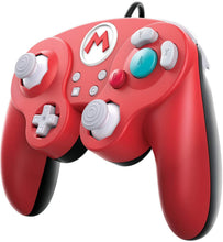 Load image into Gallery viewer, Nintendo Switch Super Mario Bros Mario GameCube Style Wired Fight Pad Pro Controller by PDP, 500-100-NA-D1