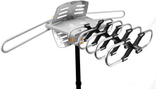 Load image into Gallery viewer, Ematic EDT312ANT HD 1080p Motorized Rotating Outdoor Amplified TV Antenna UHF/VHF/FM with 150 Mile Range