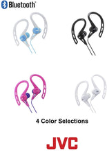 Load image into Gallery viewer, JVC HAEC20BTW Wireless Sports Headphones with Pivot Motion Fit White