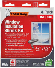 Load image into Gallery viewer, Frost King E/O Indoor Window Insulation Kit (4 per Pack)
