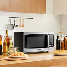 Load image into Gallery viewer, Toshiba Microwave Oven with Sound On/Off ECO Mode and LED Lighting, 0.9 Cu. ft/900W