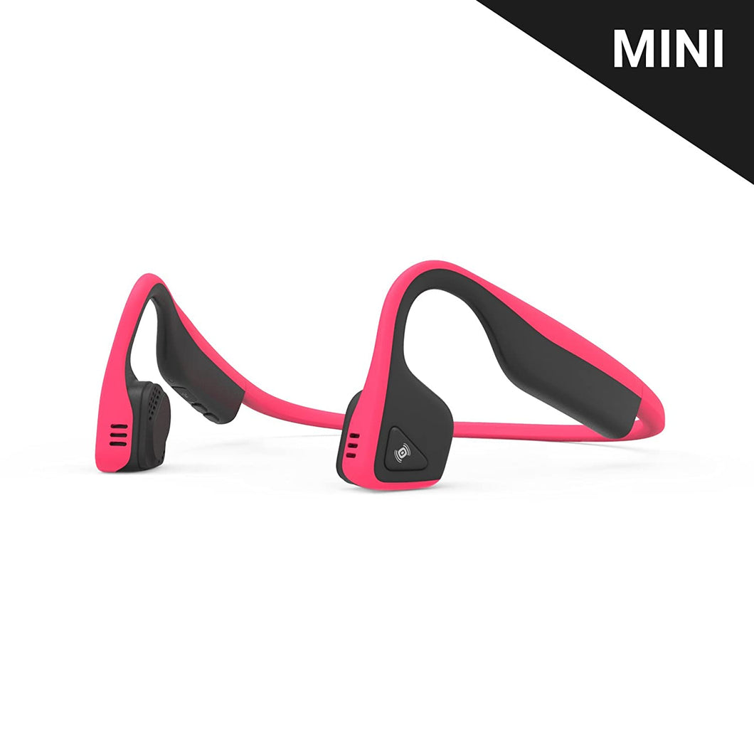 Aftershokz Trekz Titanium Mini Wireless Bone Conduction Bluetooth Headphones, Shorter Headband Size for Smaller Fit, Open-Ear Design, Pink, AS600MPK