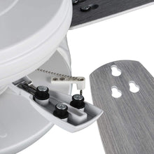 Load image into Gallery viewer, Hampton Bay North Pond 52 in. Matte White LED Ceiling Fan with Light Kit Works with Google Assistant and Alexa