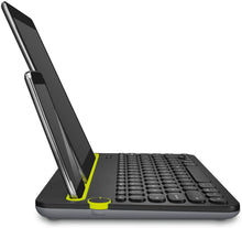 Load image into Gallery viewer, Logitech Bluetooth Multi-Device Keyboard K480 – Black – Works with Windows and Mac Computers, Android and iOS Tablets and Smartphones