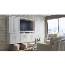 Load image into Gallery viewer, HAMPTON BAY KW3015-SSW Rsi Home Products Shaker Wall Bridge Cabinet, White, 30&quot; x 15&quot;