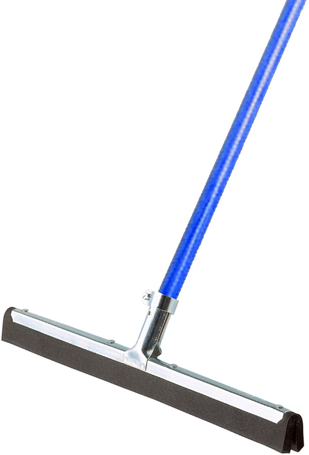 Ettore 61054 Wipe and Dry 18-Inch Floor Squeegee with 53-Inch Handle