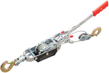 Load image into Gallery viewer, Torin Big Red Come-Along Double Gear Hand Cable Puller with 2 Hooks