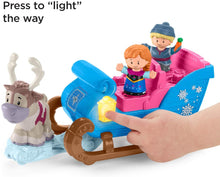 Load image into Gallery viewer, Disney GGV30 Frozen Kristoff&#39;s Sleigh by Little People