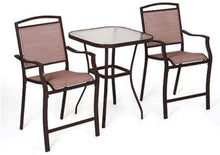 Load image into Gallery viewer, Mainstays Sand Dune 3-Piece Outdoor Bistro Set, Seats 2