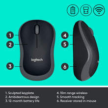 Load image into Gallery viewer, Logitech MK270 Wireless Keyboard and Mouse Combo — Keyboard and Mouse Included, Long Battery life