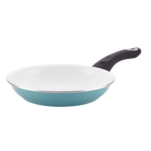 Farberware PURECOOK Ceramic Nonstick Cookware 8.5-Inch Skillet, Aqua