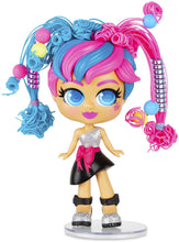 Load image into Gallery viewer, Basic Fun CurliGirls Adeli, The Jetsetter &amp; Fiji, her Dog - Deluxe Hairstyling Doll with MagiCurl Hair - Style Again and Again - Ages 3+