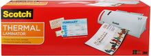 Load image into Gallery viewer, Scotch Thermal Laminator Combo Pack