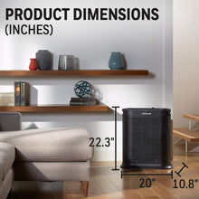 Load image into Gallery viewer, Honeywell HPA300 True HEPA Air Purifier, Extra-Large Room, Black