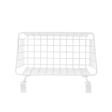 Load image into Gallery viewer, Spectrum Diversified Grid Storage Basket, Medium, White