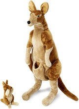Load image into Gallery viewer, Melissa &amp; Doug Giant Kangaroo and Baby Joey