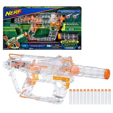 Load image into Gallery viewer, Evader Modulus Nerf Motorized Light-Up Toy Blaster Includes 12 Official Nerf Darts, 12-Dart Clip, Light-Up Barrel Extension for Kids, Teens, and Adults