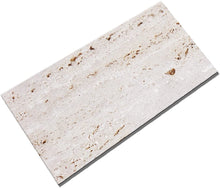 Load image into Gallery viewer, SkinnyTile SAMPLE04402 Sample - Peel and Stick Limestone Shades 6 in. x 3 in. Glass Wall Tile, 6" x 3"