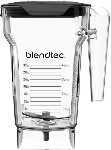 Blendtec WildSide+ 3 Quart Jar (90 oz), Five Sided, Professional/Commercial Grade Blender Jar, Soft Lid, BPA-free