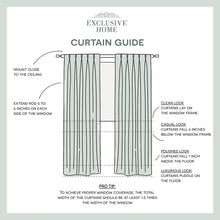 Load image into Gallery viewer, Exclusive Home Curtains Sateen PP Panel Pair