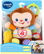 Load image into Gallery viewer, VTech Cuddle and Swing Monkey, Multicolor