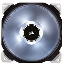 Load image into Gallery viewer, Corsair ML140 Pro LED, White, 140mm Premium Magnetic Levitation Cooling Fan CO-9050046-WW