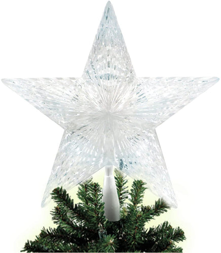 Brite Star Tree Topper, Mini, Pure White