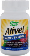 Load image into Gallery viewer, Alive! Men&#39;s 50+ Once Daily Multivitamin and Multimineral 50 Tablets