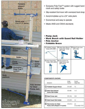 Load image into Gallery viewer, WERNER Steel Pump Jack Foldable Suppo