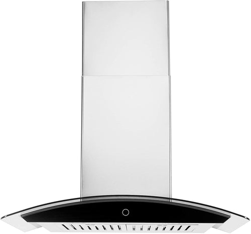 Hauslane Wall Mount Range Hood | European Style | Stainless Steel