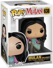 Load image into Gallery viewer, Mulan [Villager]: Funk o Pop! Vinyl Figure Bundle with 1 Compatible 'ToysDiva' Graphic Protector (638 - 46097 - B)