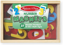 Load image into Gallery viewer, Melissa &amp; Doug Wooden Number Magnets