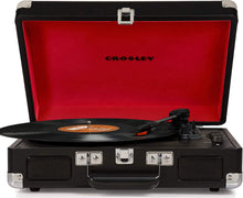 Load image into Gallery viewer, Crosley Cruiser Deluxe Vintage 3-Speed Bluetooth Suitcase Turntable