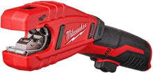 Load image into Gallery viewer, Milwaukee 2471-20 M12 Cordless Lithium Ion 500 RPM Copper Pipe and Tubing Cutter Adjustable from 3/8" to 1” Diameters (Battery Not Included, Power Tool Only)