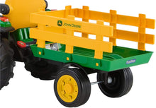 Load image into Gallery viewer, Peg Perego John Deere Ground Force Tractor with Trailer
