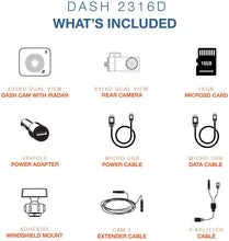 Load image into Gallery viewer, Cobra Dash Cam DASH2208 Feat.1296p Super HD