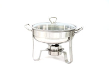 Load image into Gallery viewer, Excelsteel 4-Quart Heavy Duty Professional Stainless Chafing Dish