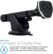 Load image into Gallery viewer, Naztech MagBuddy Dash Telescopic Phone Mount [Hands-Free] Compatible for iPhone 12 /SE 2020/11/Pro/Pro Max, Galaxy S20/S10/S9, Note 20 5G/10/9 + More