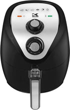 Load image into Gallery viewer, Kalorik Eat-Smart Air Fryer, FT 43140 BK, Healthy Cooking 2.6 Qt Rapid Hot Air Circulation, Black